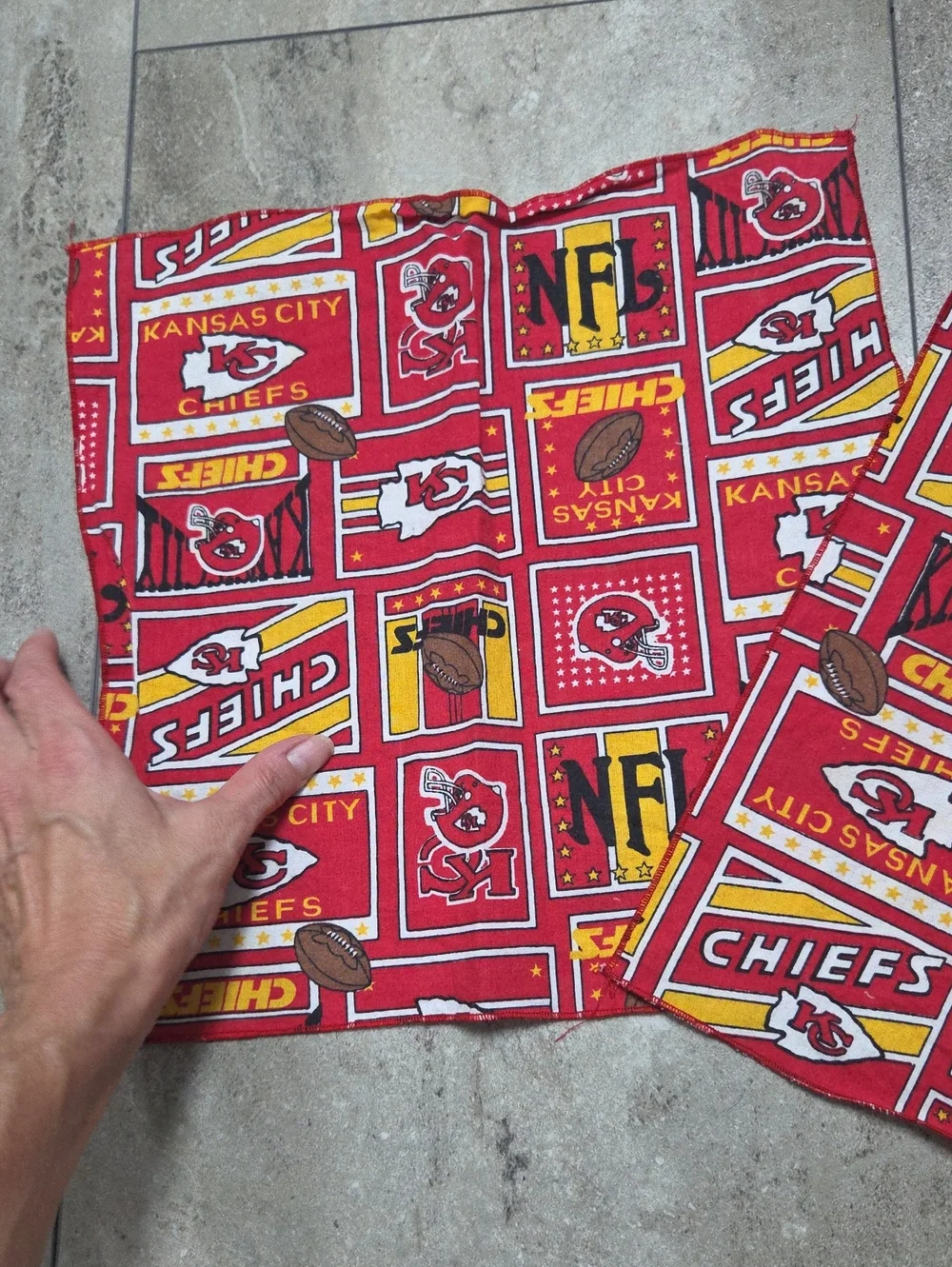 Kansas City Chiefs Napkins- Set of 2